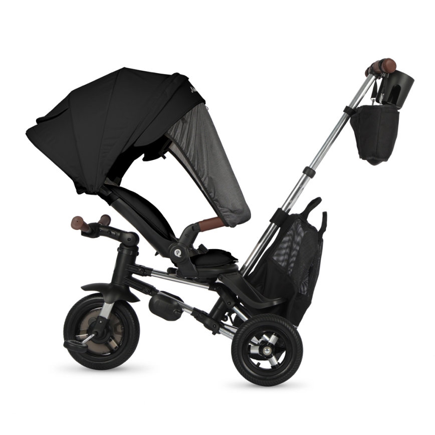 QPlay - 5-in-1-Kinderdreirad NOVA DELUXE schwarz
