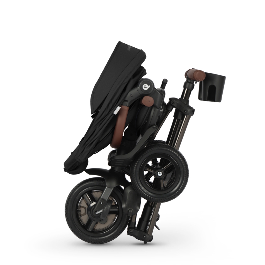 QPlay - 5-in-1-Kinderdreirad NOVA DELUXE schwarz
