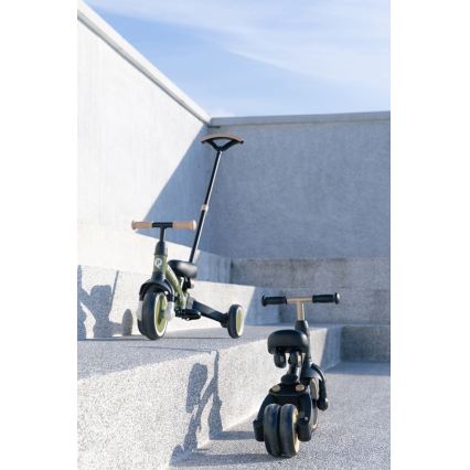 QPlay - Kinder-Dreirad 3-in-1 STAGER, grün