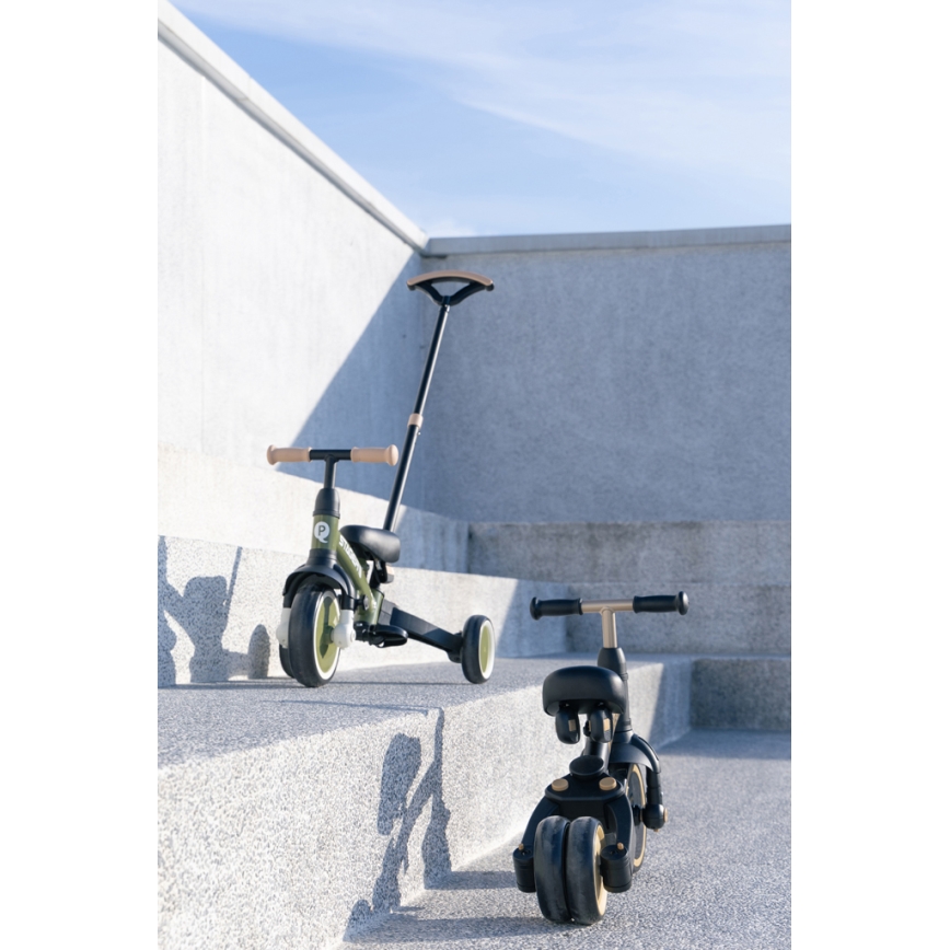 QPlay - Kinder-Dreirad 3-in-1 STAGER, grün