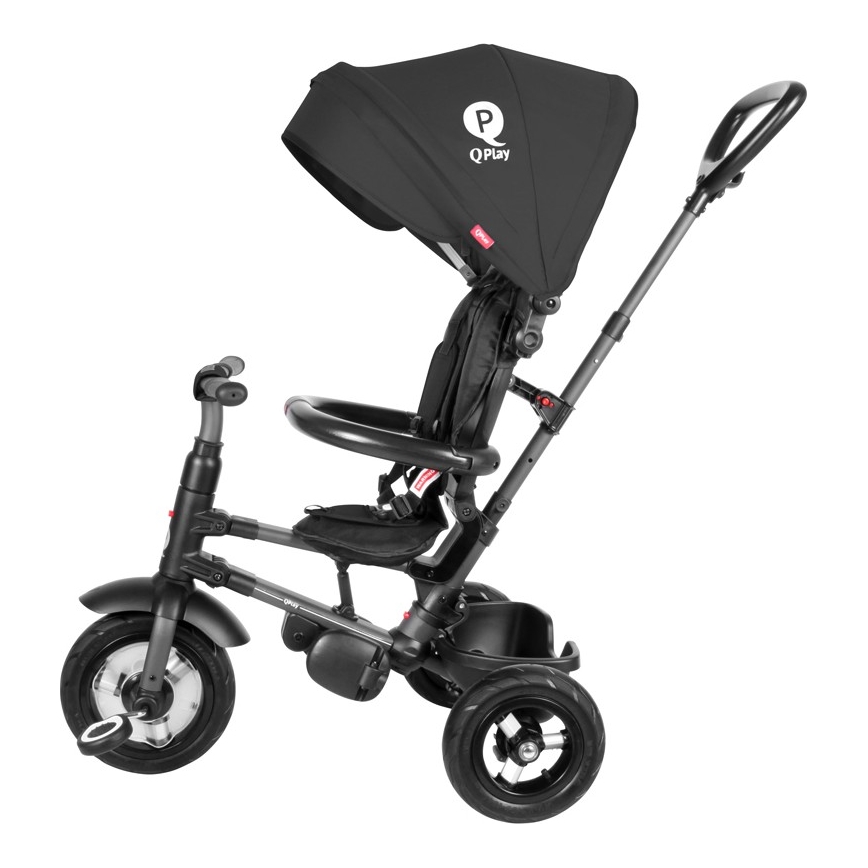 QPlay - Kinder-Dreirad 3in1 RITO AIR schwarz