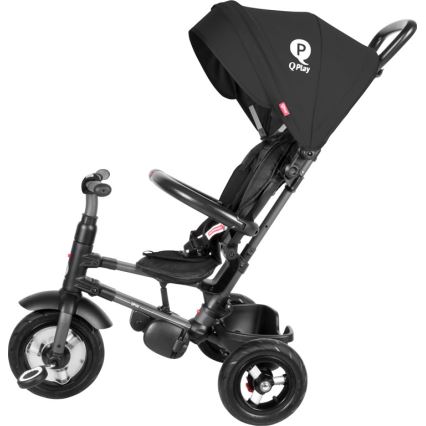 QPlay - Kinder-Dreirad 3in1 RITO AIR schwarz