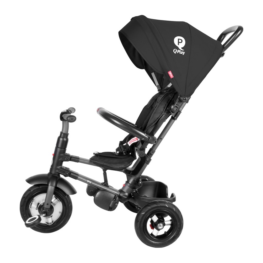 QPlay - Kinder-Dreirad 3in1 RITO AIR schwarz
