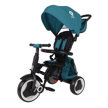 QPlay - Kinder-Dreirad 3in1 RITO EVA PLUS türkis