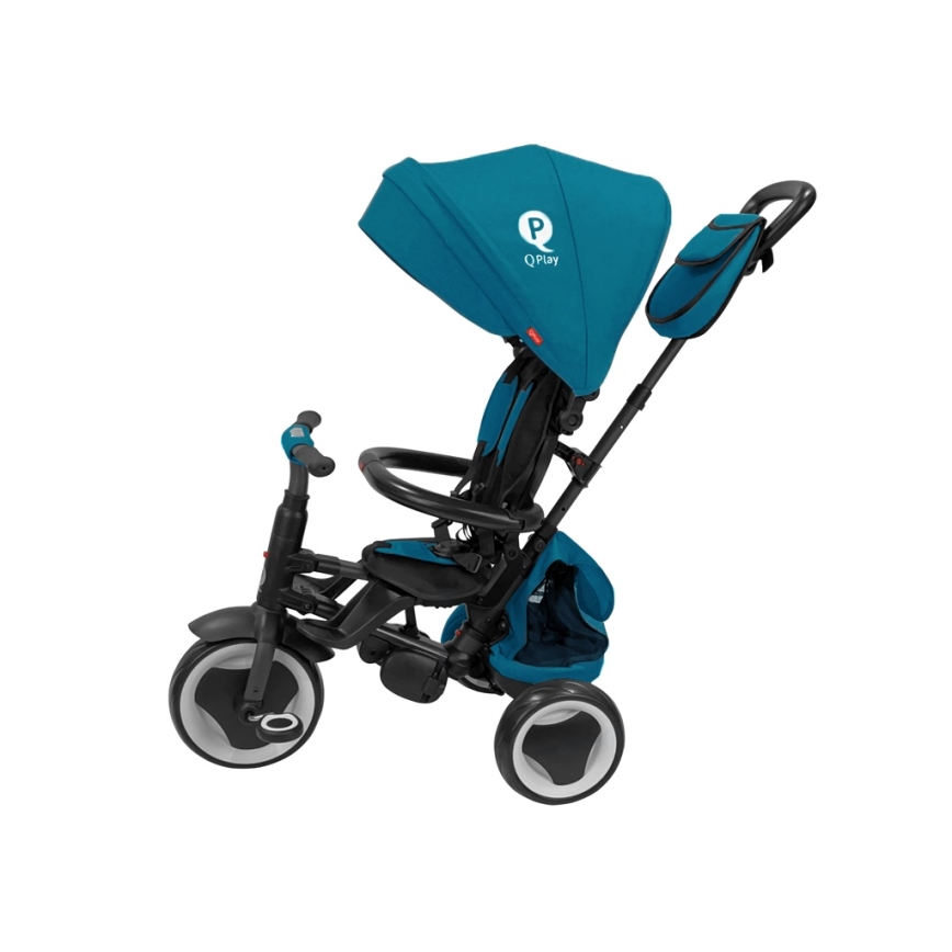 QPlay - Kinder-Dreirad 3in1 RITO EVA PLUS türkis