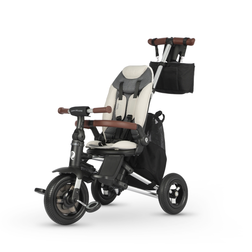 QPlay - Kinder-Dreirad 5-in-1 NOVA DELUXE beige
