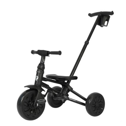 QPlay - Kinder-Dreirad 5-in-1 NOVA MAX, schwarz