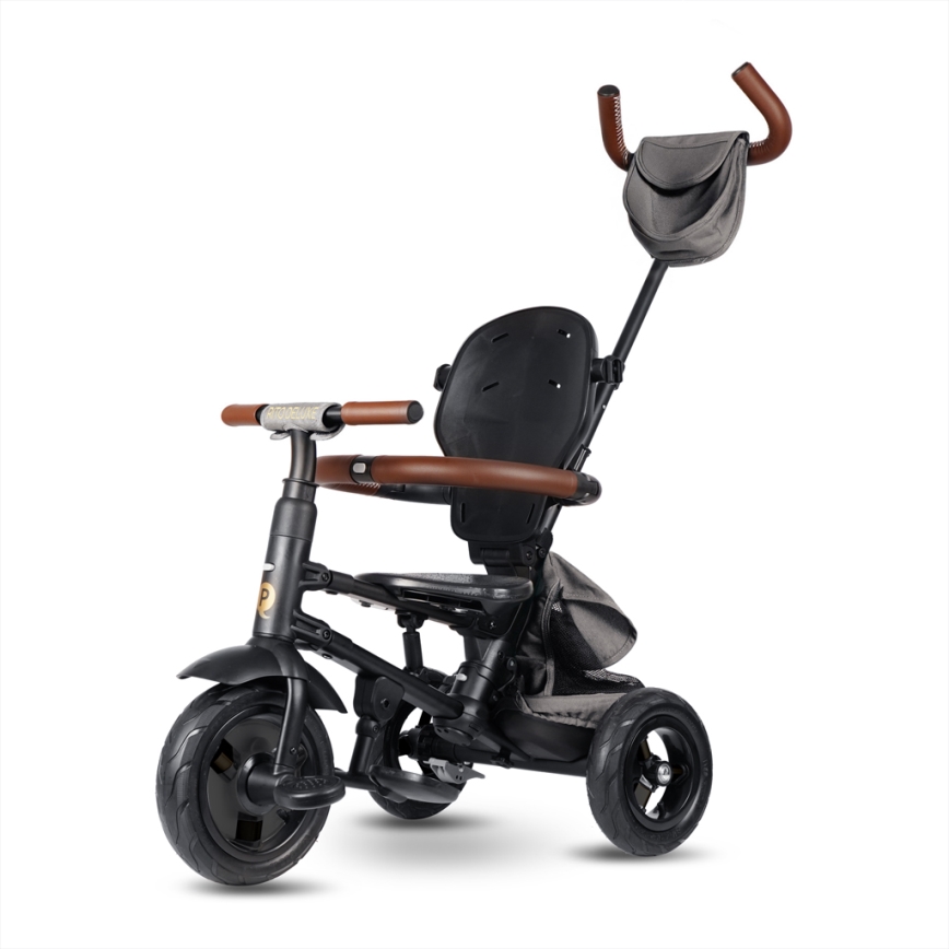 QPlay - Kinder-Dreirad 6-in-1 RITO DELUXE grau