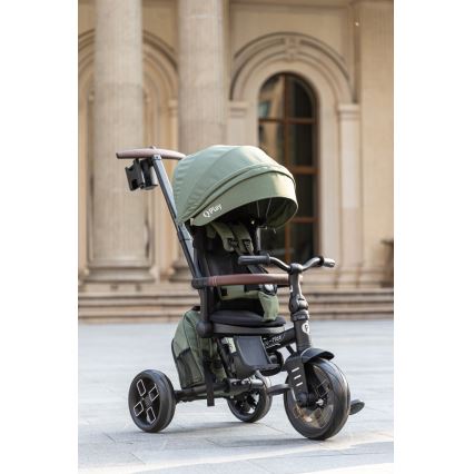 QPlay - Kinder-Dreirad 7-in-1 COMFO MAX Grün