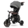 QPlay - Kinder-Dreirad 8-in-1 COMFO MAX grau