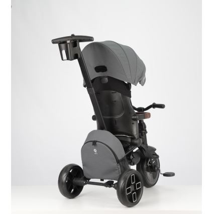 QPlay - Kinder-Dreirad 8-in-1 COMFO MAX grau