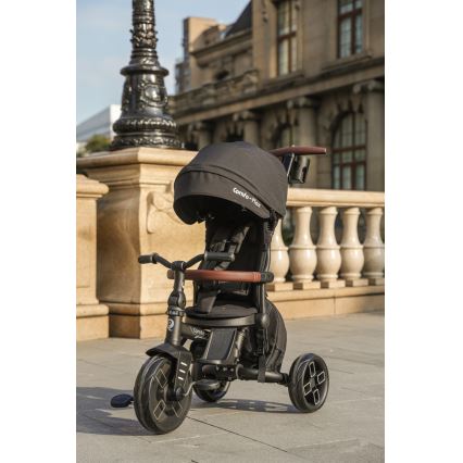 QPlay - Kinder-Dreirad 8-in-1 COMFO MAX schwarz