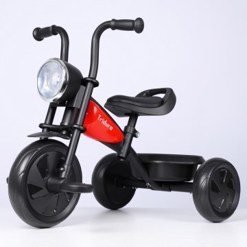 QPlay - Kinder-Dreirad TRIDURO schwarz/rot