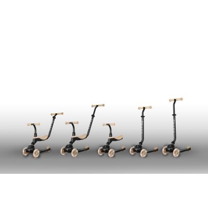 QPlay - Kinder-Scooter 5in1 SEMA beige