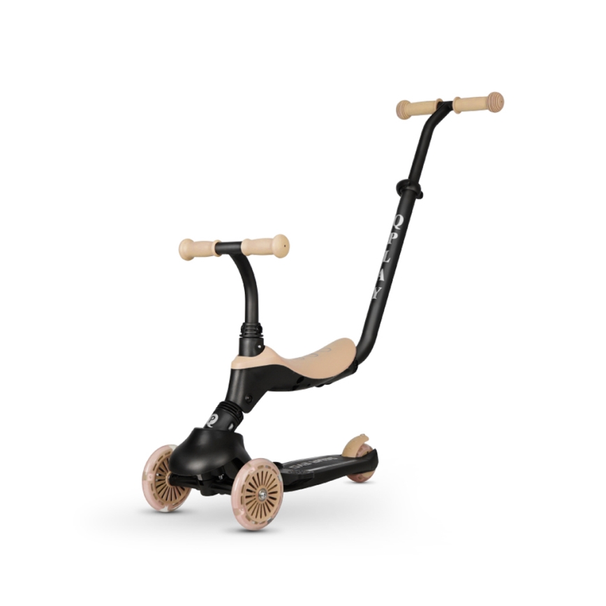 QPlay - Kinder-Scooter 5in1 SEMA beige