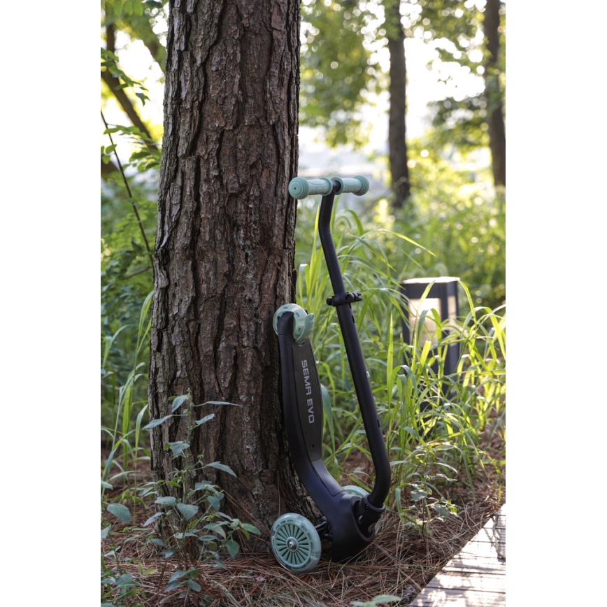 QPlay - Kinder-Scooter 5in1 SEMA grün
