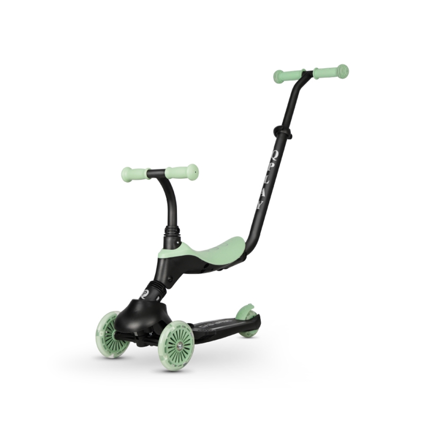QPlay - Kinder-Scooter 5in1 SEMA grün