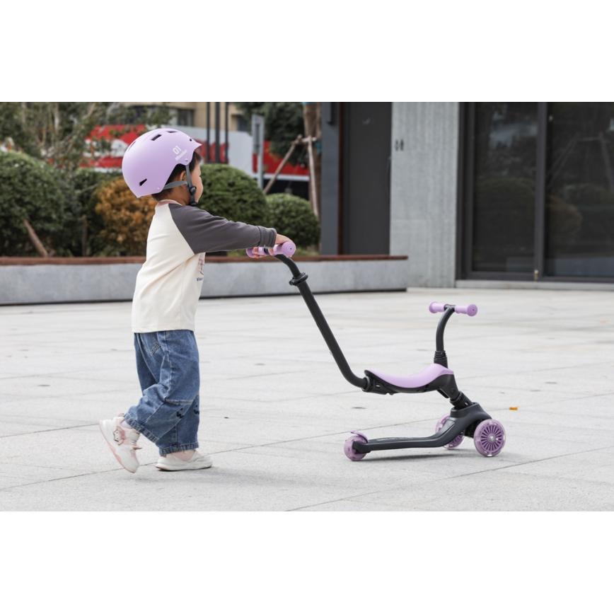 QPlay - Kinder-Scooter 5in1 SEMA violett