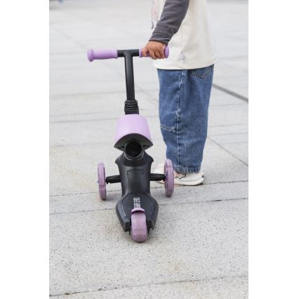 QPlay - Kinder-Scooter 5in1 SEMA violett