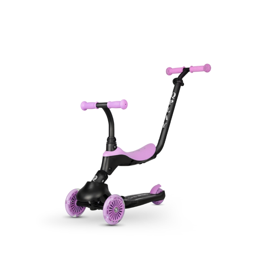 QPlay - Kinder-Scooter 5in1 SEMA violett