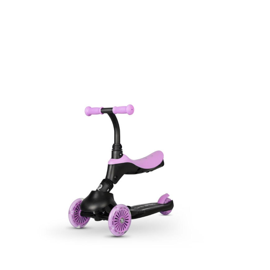 QPlay - Kinder-Scooter 5in1 SEMA violett