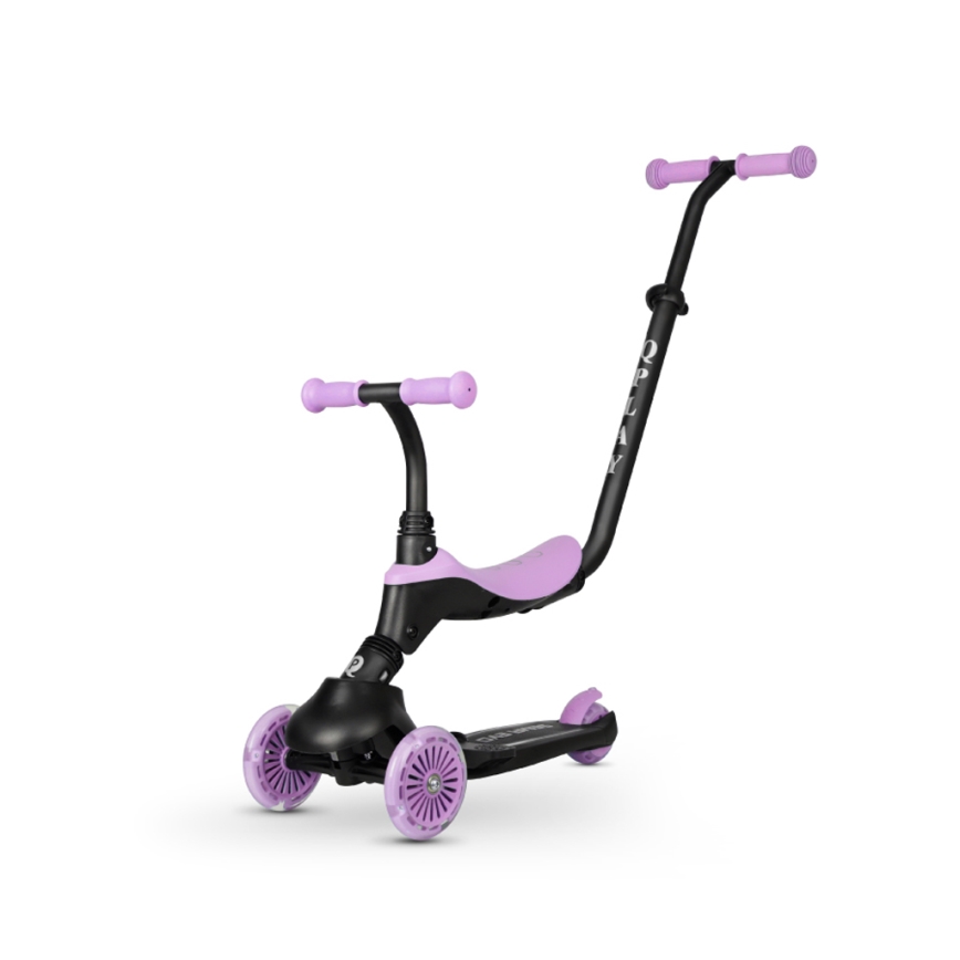 QPlay - Kinder-Scooter 5in1 SEMA violett
