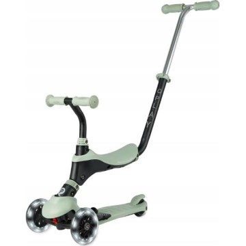 QPlay - Kinderroller mit LED-Rädern 5-in-1 SEMA PRO, grün