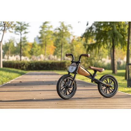 QPlay - Laufrad FEDURO schwarz/beige