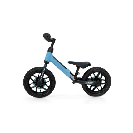 QPlay - Laufrad mit LED-Leuchten auf Rädern SPARK blau