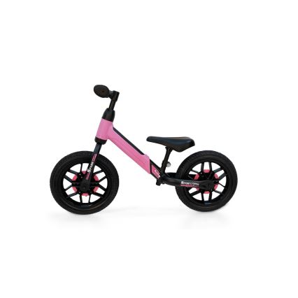 QPlay - Laufrad mit LED-Leuchten auf Rädern SPARK pink