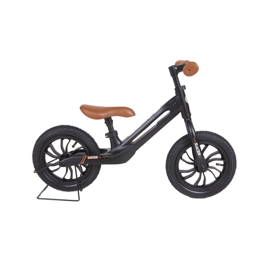 QPlay - Laufrad RACER AIR schwarz/braun