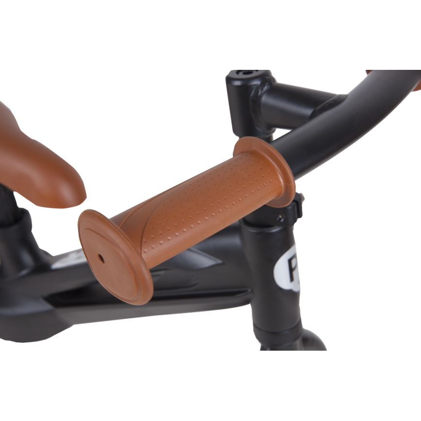 QPlay - Laufrad RACER AIR schwarz/braun