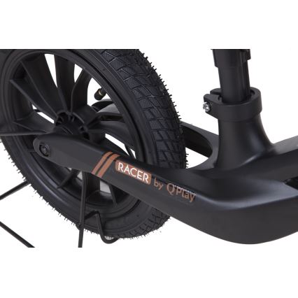 QPlay - Laufrad RACER AIR schwarz/braun