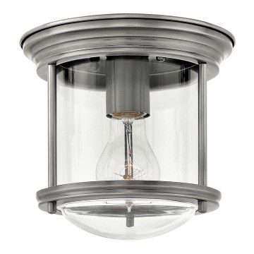 Quintiesse - Außen-Deckenleuchte HADRIAN 1xE27/60W/230V Ø 19,6 cm IP44 matt-chrom