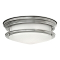 Quintiesse - Außen-Deckenleuchte HADRIAN 2xE27/40W/230V Durchmesser 30,5 cm IP44 mattchrom