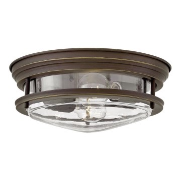 Quintiesse - Außen-Deckenleuchte HADRIAN 2xE27/40W/230V Ø 27,8 cm IP44 Bronze