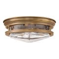 Quintiesse - Außen-Deckenleuchte HADRIAN 2xE27/40W/230V Ø 30,5 cm IP44 bronzefarben