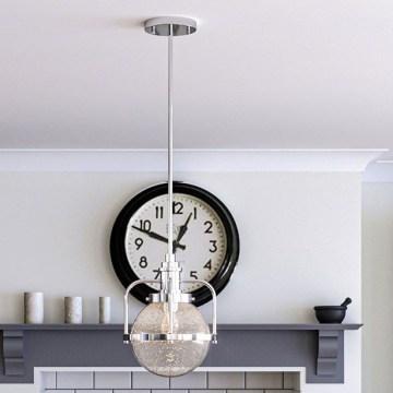 Quintiesse - Außen-Pfostenleuchte TRIOCENT 1xE27/40W/230V IP44, glänzender Chrom