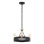 Quintiesse - Deckenleuchte an Stange SILAS 3xE27/60W/230V Ø 42,2 cm schwarz/gold