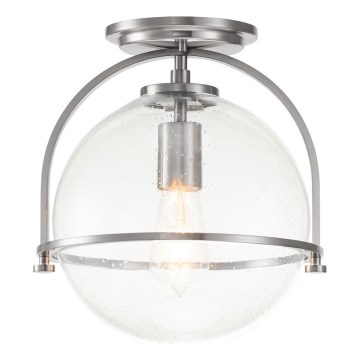 Quintiesse - Deckenleuchte SOMERSET 1xE27/60W/230V Ø 28,2 cm mattchrom