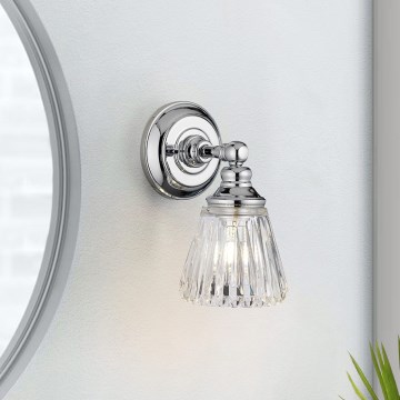 Quintiesse - LED-Badezimmer-Wandleuchte KEYNES 1xG9/3W/230V IP44 glänzender Chrom