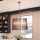Quintiesse - Pendelleuchte mit Stange LINARA 6xE14/60W/230V Ø 66 cm schwarz/gold