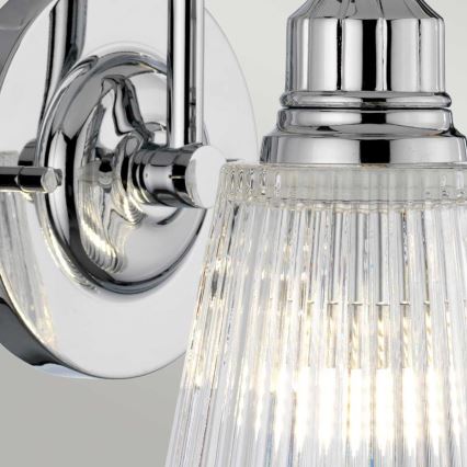 Quintiesse - LED-Badezimmer-Wandleuchte ADDISON 1xG9/3W/230V IP44 glänzender Chrom
