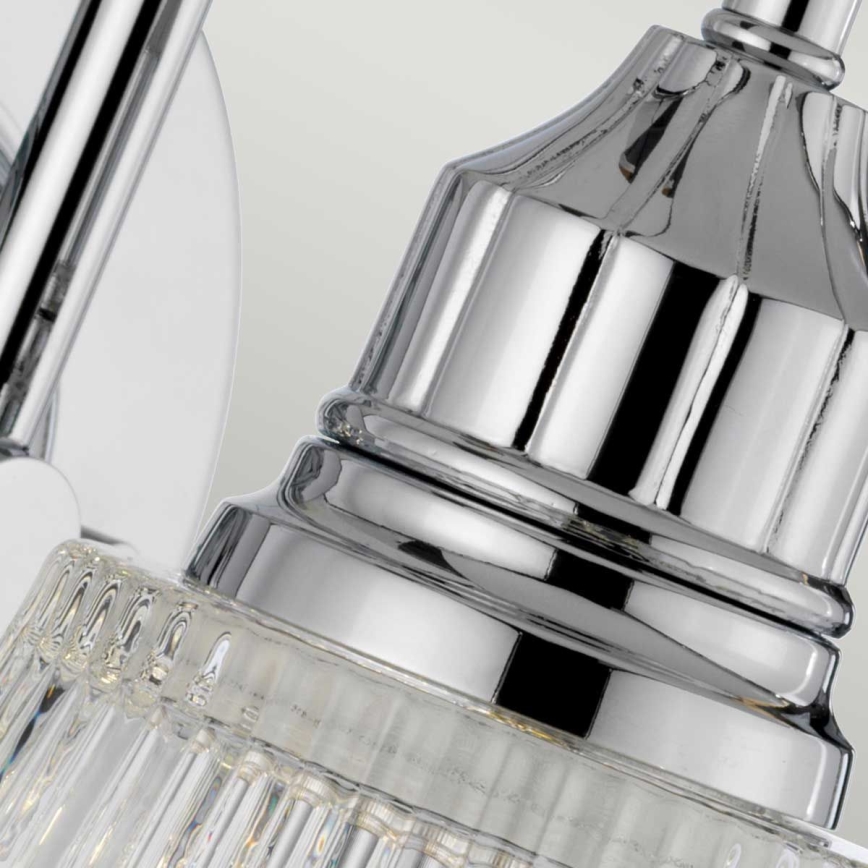 Quintiesse - LED-Badezimmer-Wandleuchte ADDISON 1xG9/3W/230V IP44 glänzender Chrom