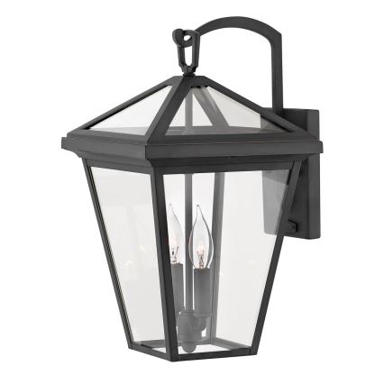 Quintiesse - Außenwandleuchte ALFORD M 2xE14/40W/230V IP44 schwarz