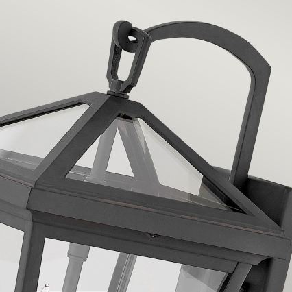 Quintiesse - Außenwandleuchte ALFORD S 2xE14/40W/230V IP44 schwarz