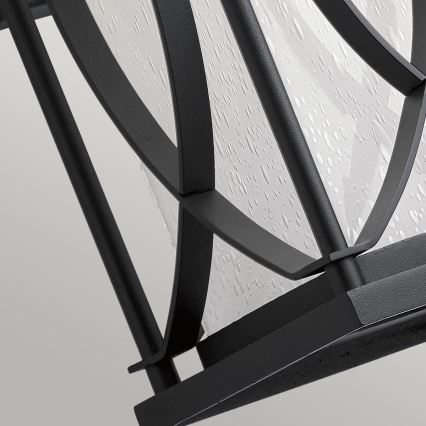 Quintiesse - Außenwandleuchte ASHBERN M 1xE27/60W/230V IP44 schwarz