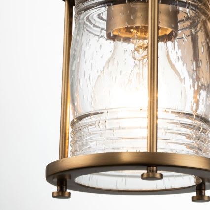 Quintiesse - Außenwandleuchte ASHLAND BAY 1xE27/60W/230V IP44 bronzefarben