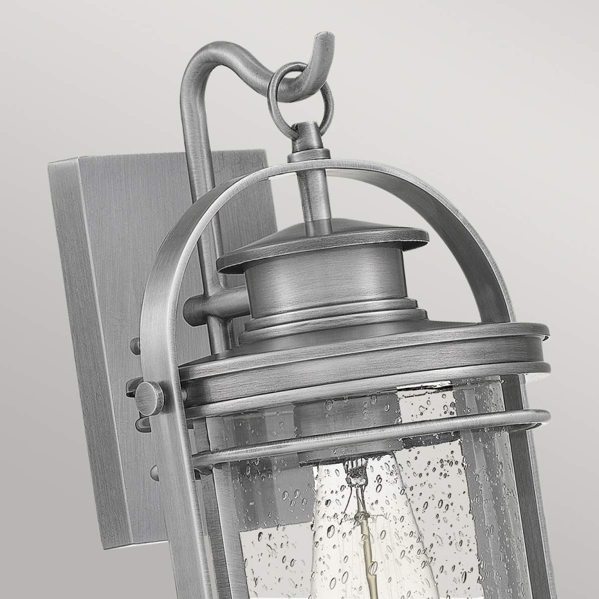 Quintiesse - Außenwandleuchte BOOKER M 1xE27/60W/230V IP44 mattchrom