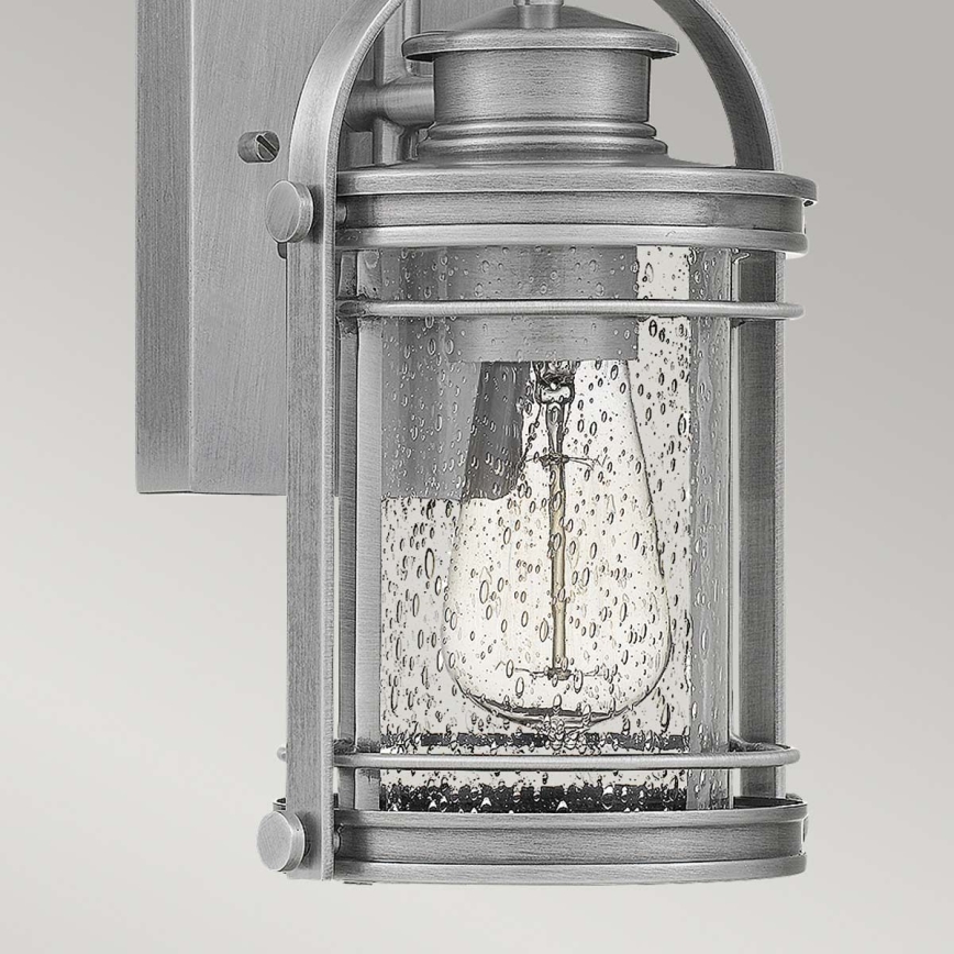 Quintiesse - Außenwandleuchte BOOKER S 1xE27/60W/230V IP44 mattchrom